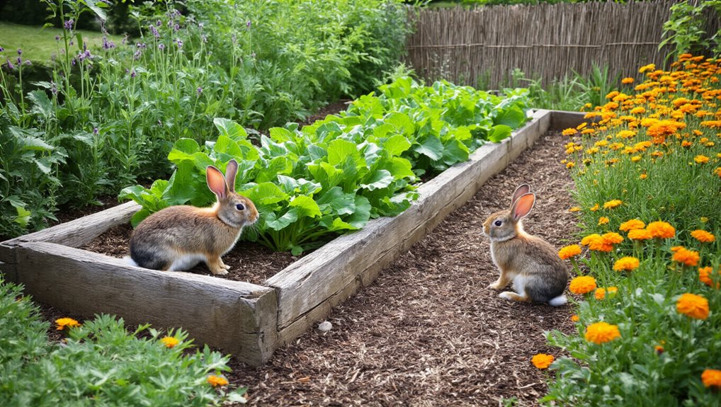 habitat changes deter rabbits effectively