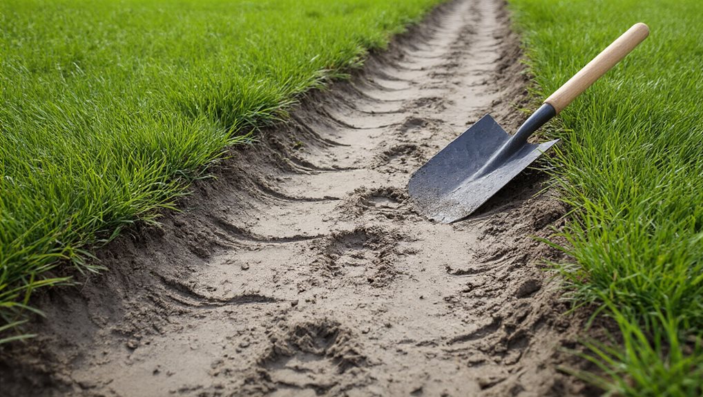 hard dense soil poor drainage