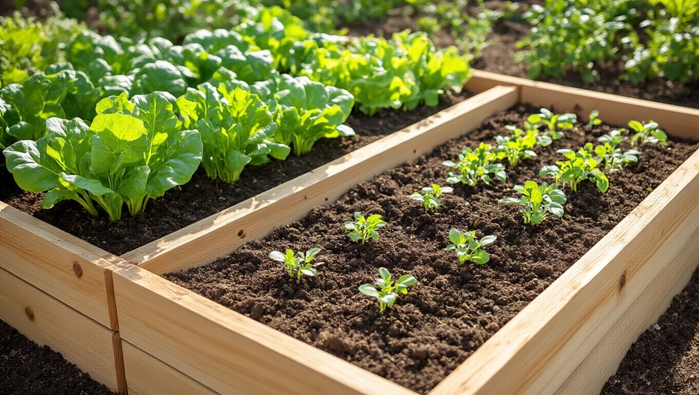 ideal raised bed depth 12 18 inches