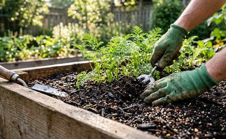 improving raised bed soil quality