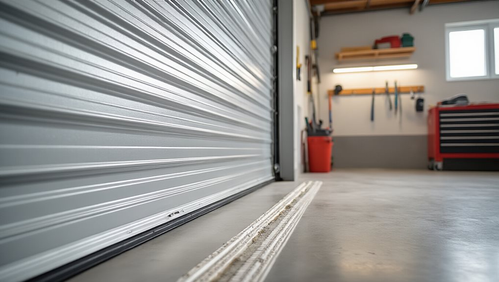 inspect and refresh garage seals monthly