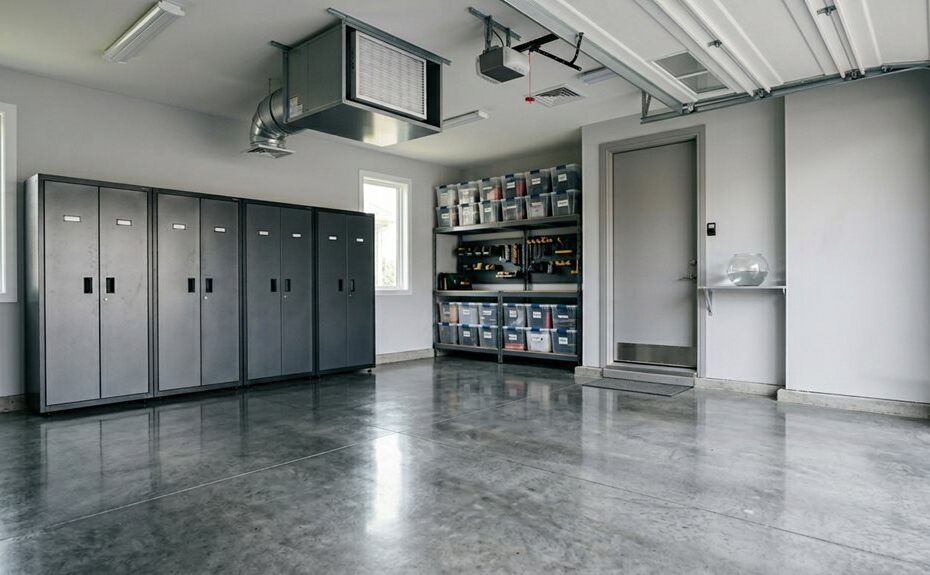 keep dust out garage effectively