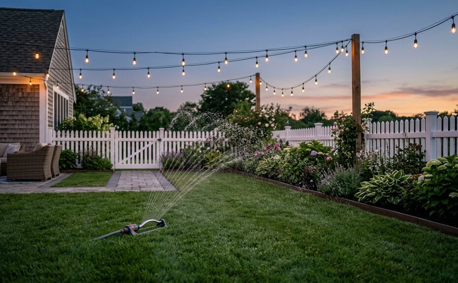 keep skunks out backyard