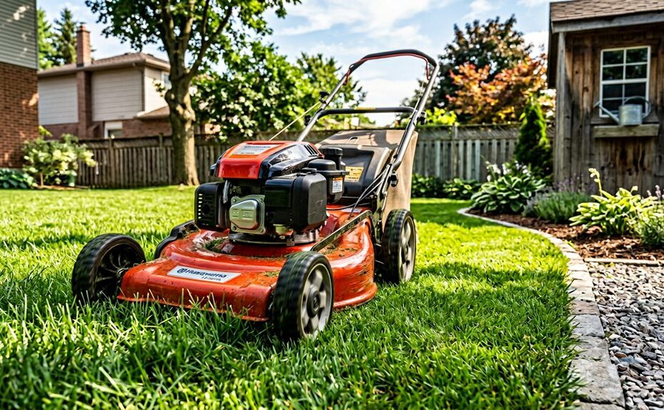 lawn mower vibrating excessively