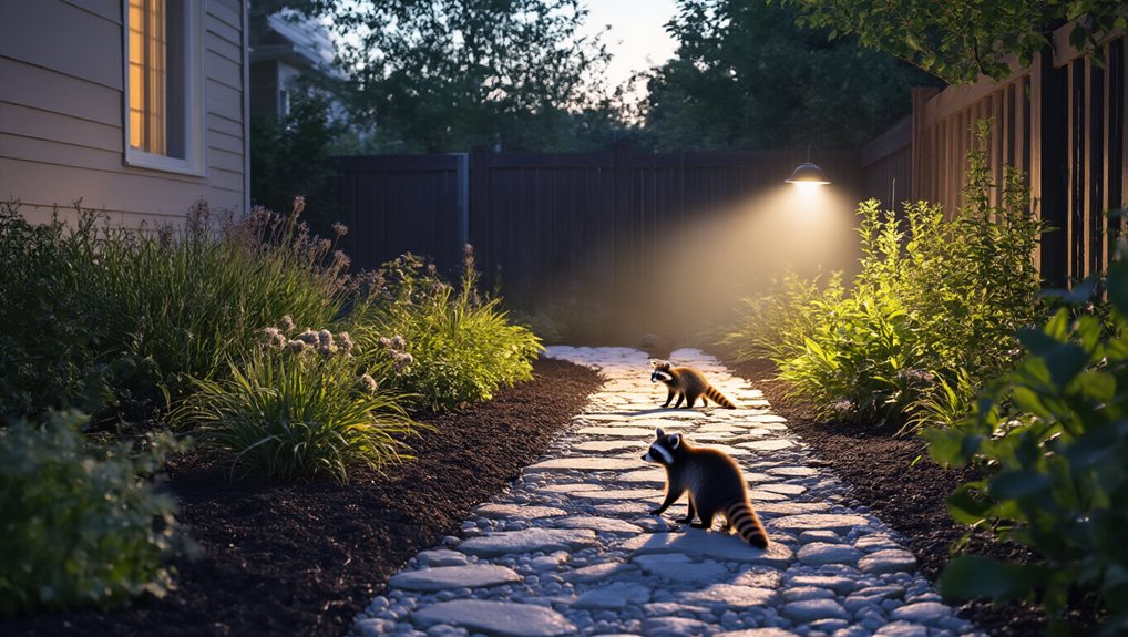 layered rotating deterrents synergize