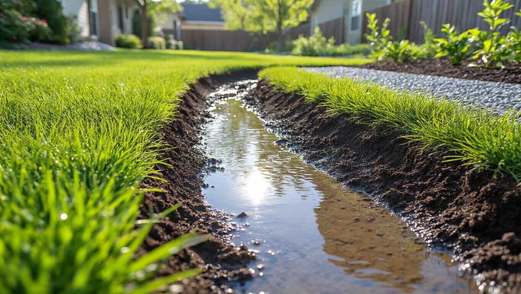 long term yard drainage plan