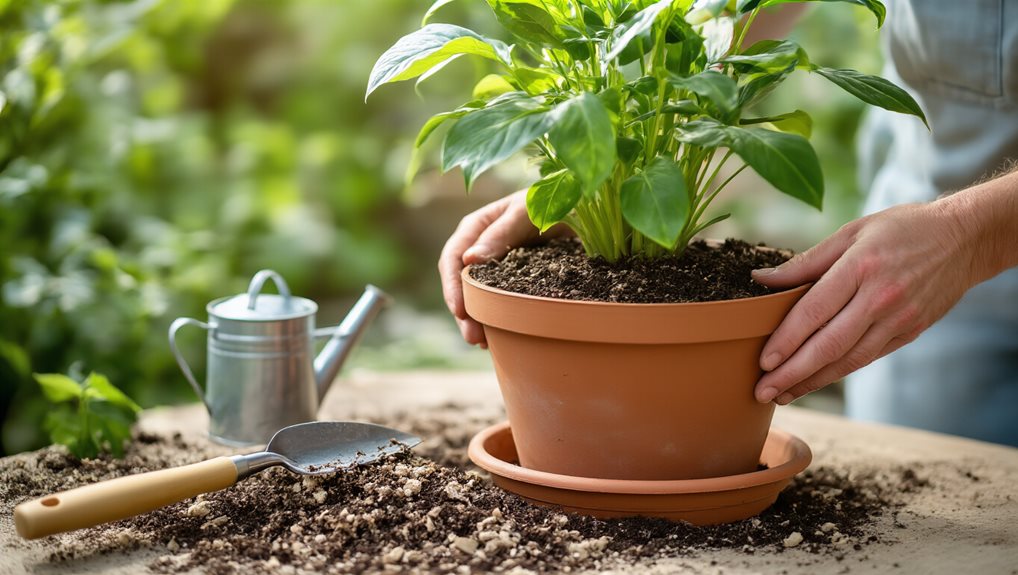 loosen roots layer drainage media