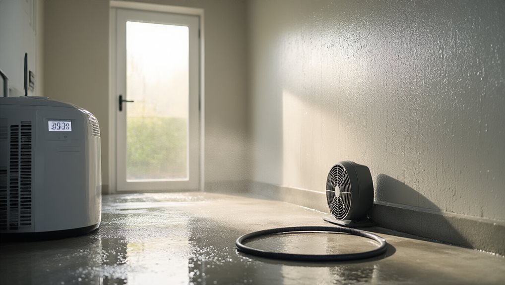 mid size dehumidifier with exhaust venting