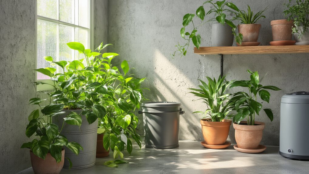 moisture absorbing houseplants for dampness