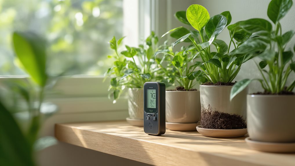 moisture meters guide watering
