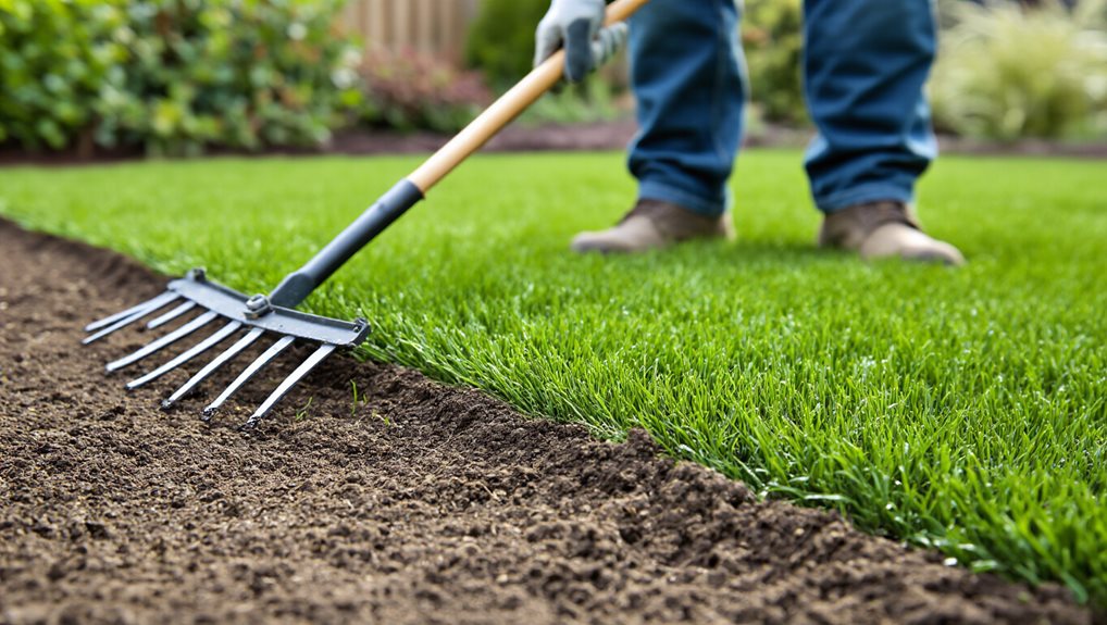 mow clear mark moisture