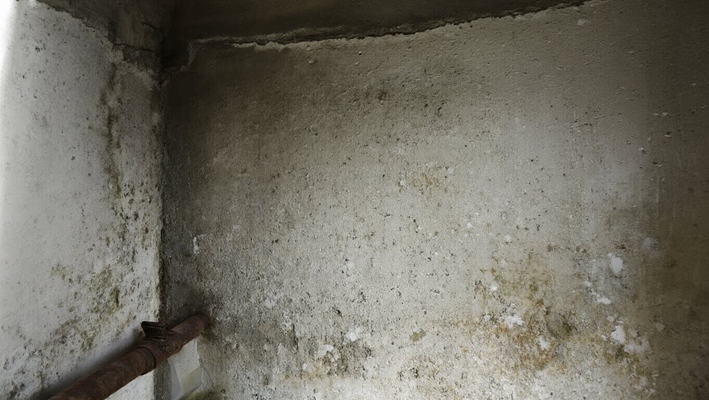 musty basement signals moisture presence