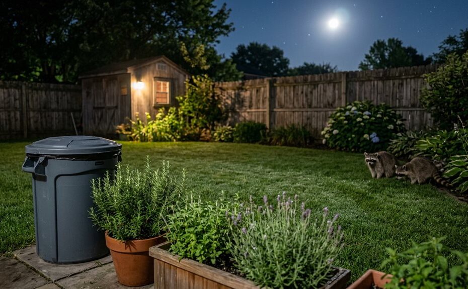natural ways to repel raccoons