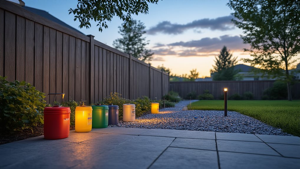 perimeter repellents with deterrents