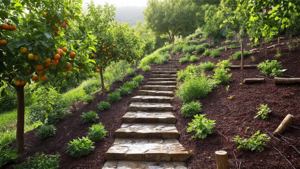 plant trees shrubs herbs together