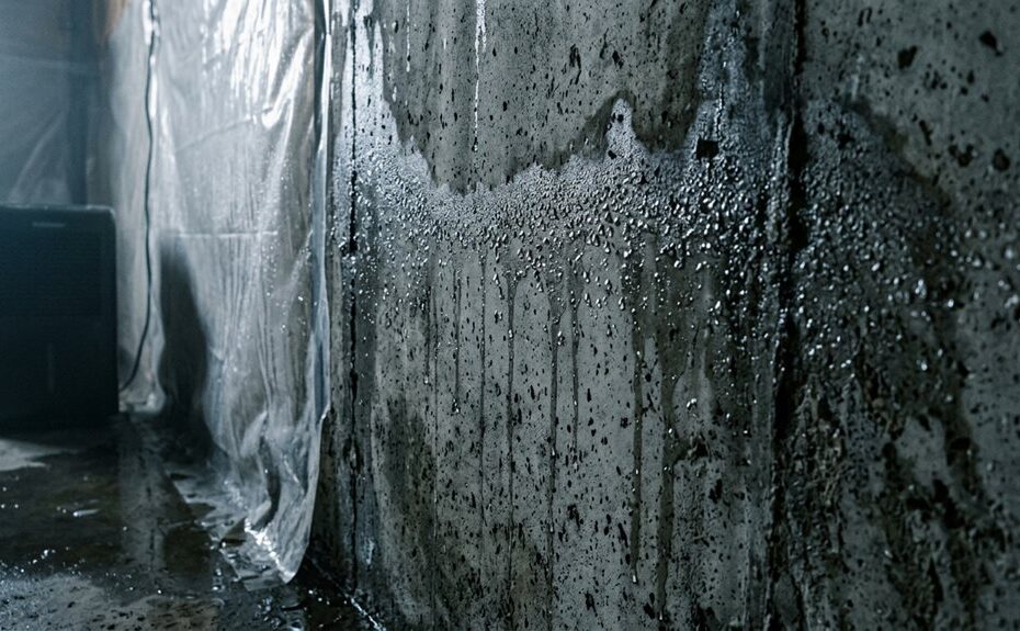prevent basement wall condensation effectively