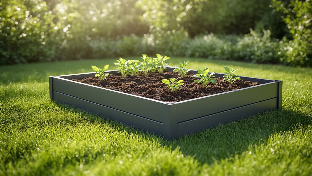 raised garden bed lip lock