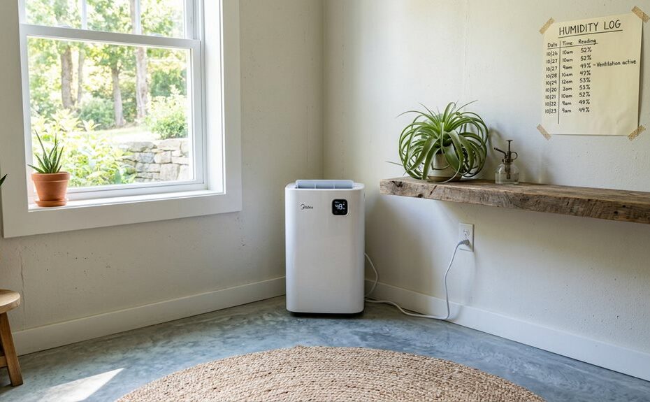 reducing basement humidity naturally methods
