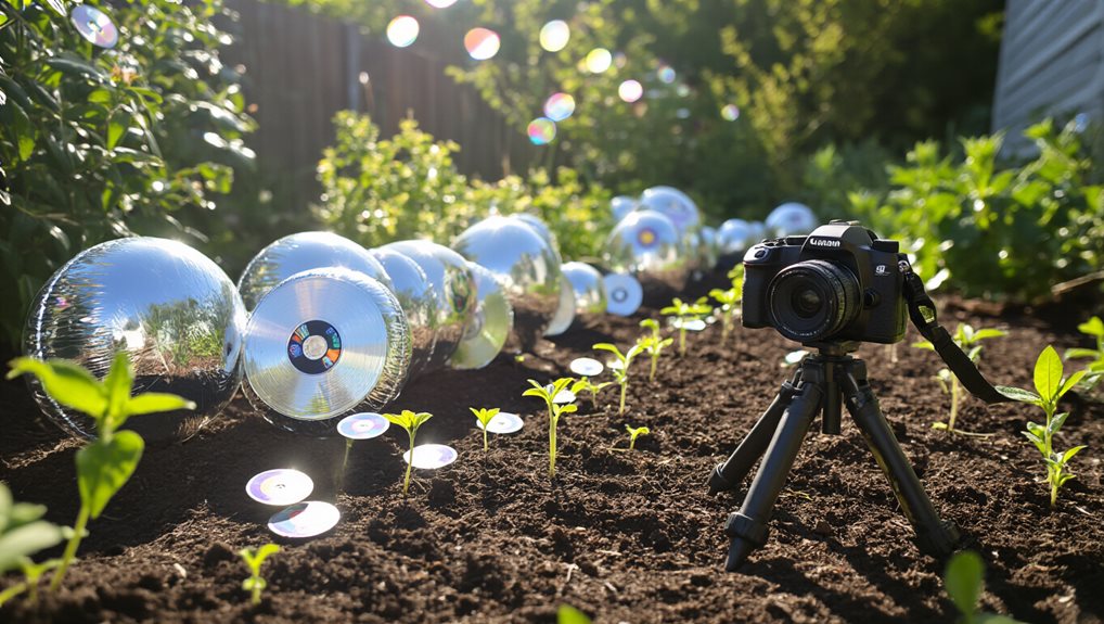 reflective bird deterrent tactics implemented