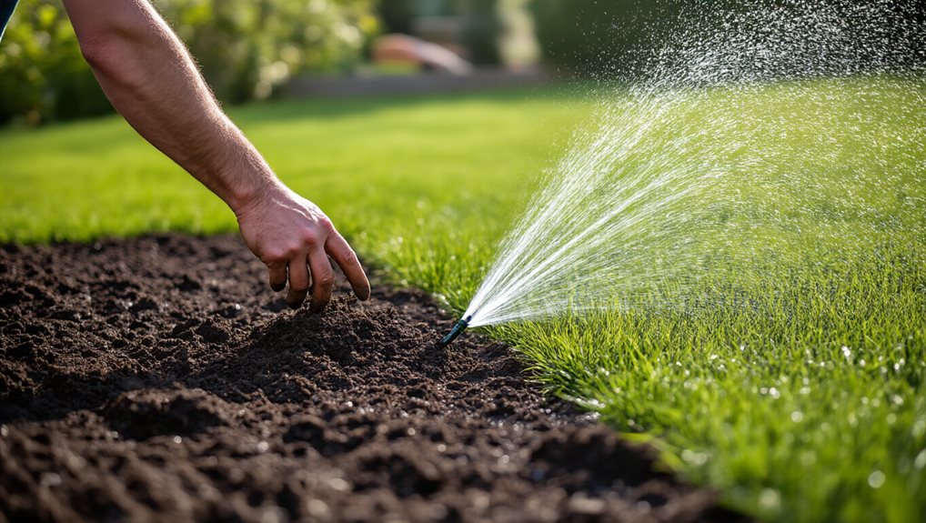 remove debris level drain recover