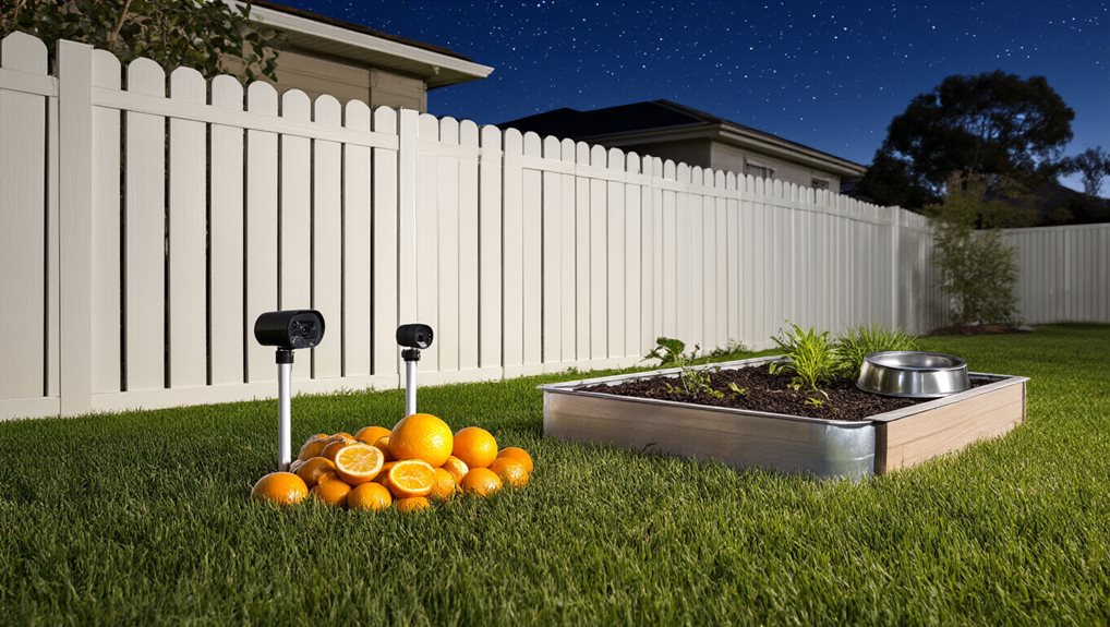 remove food and water attractants first