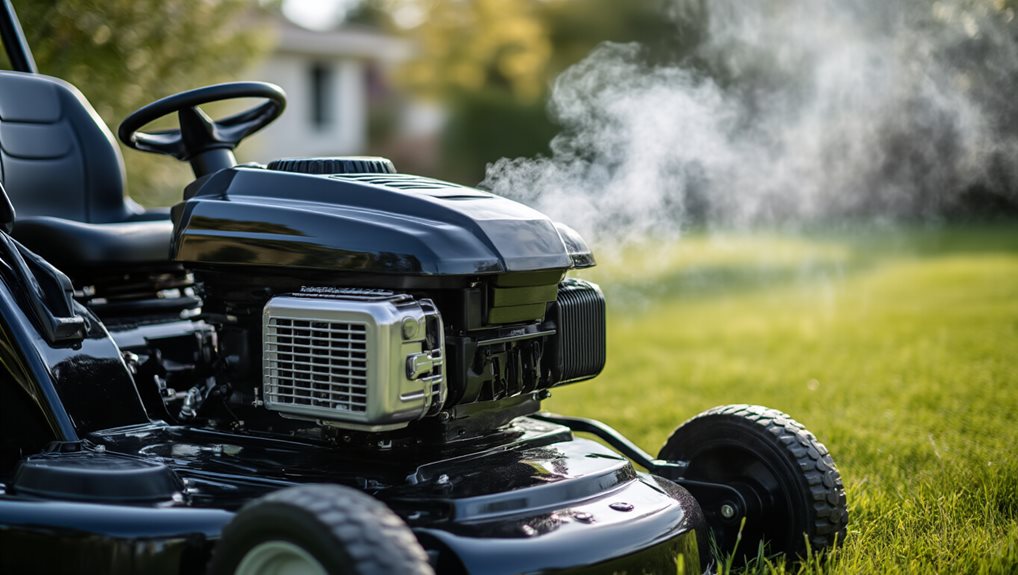 rich fuel clogged air filter causing black smoke