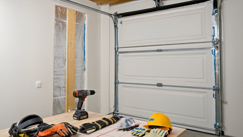 safety gear and installation tools