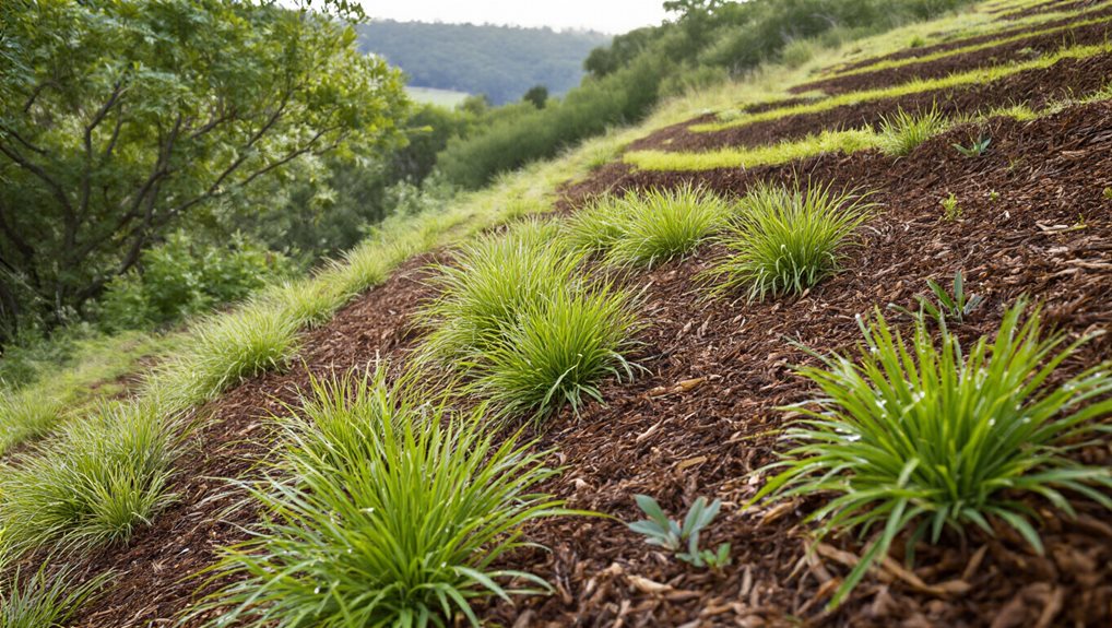 seasonal erosion defense with deep roots