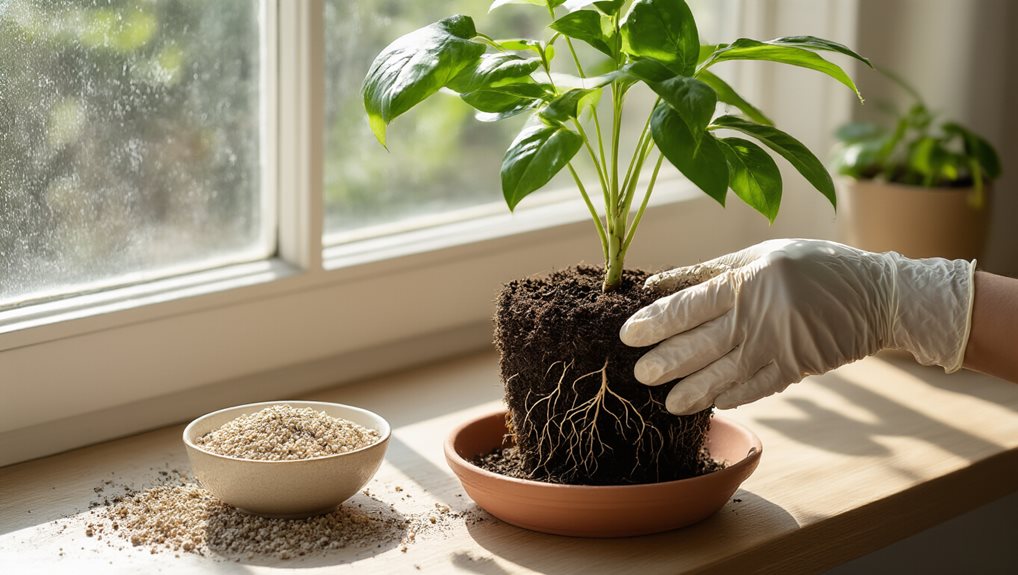 shade aerate absorb moisture mulch