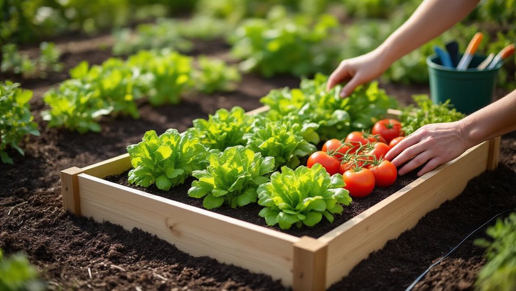six inch raised bed dimensions and materials