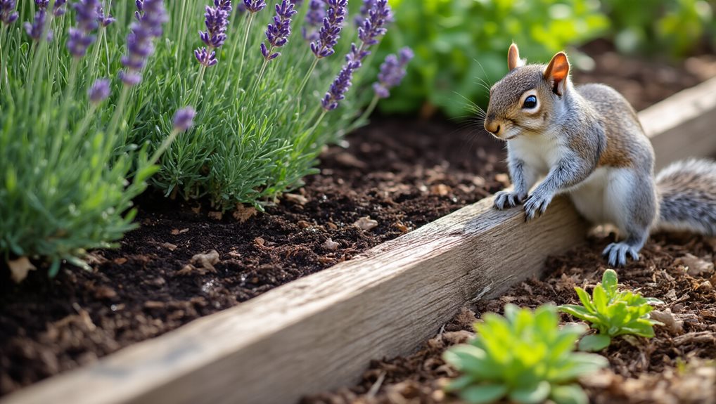 squirrels raid uproot store