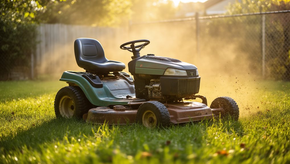 stale gasoline stales mower fuel efficiency