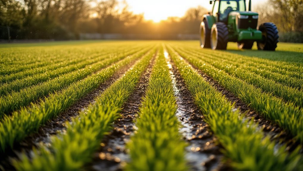 tedding accelerates surface drying
