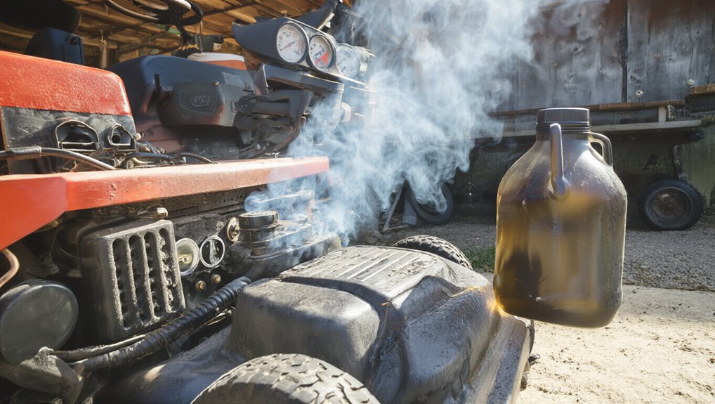 two stroke smoke causes explained