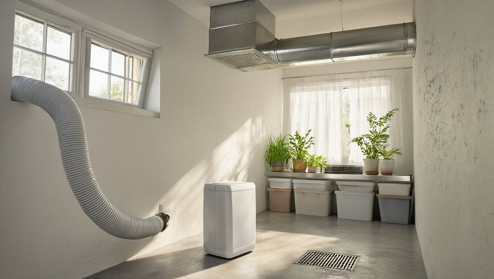 vent dryer and kitchen exhausts outdoors
