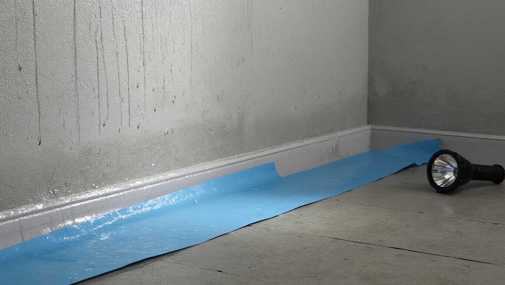 ventilate barrier installation overlap seal thoroughly