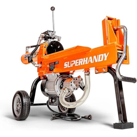 SuperHandy 14 Ton Electric Log Splitter with Hydraulic System