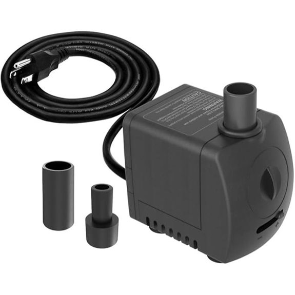 Knifel 150GPH Submersible Pump with Overheat Protection