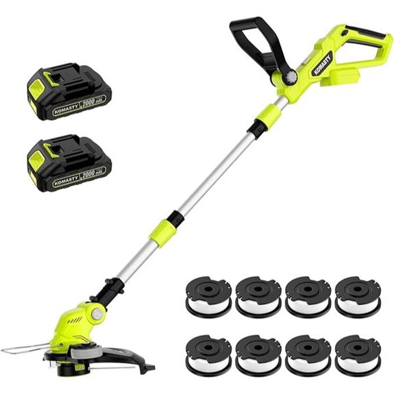 20V Cordless Weed Eater with 2 Batteries