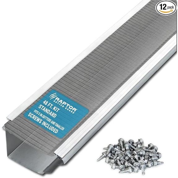 Raptor Gutter Guard 48ft Stainless Steel Mesh Kit