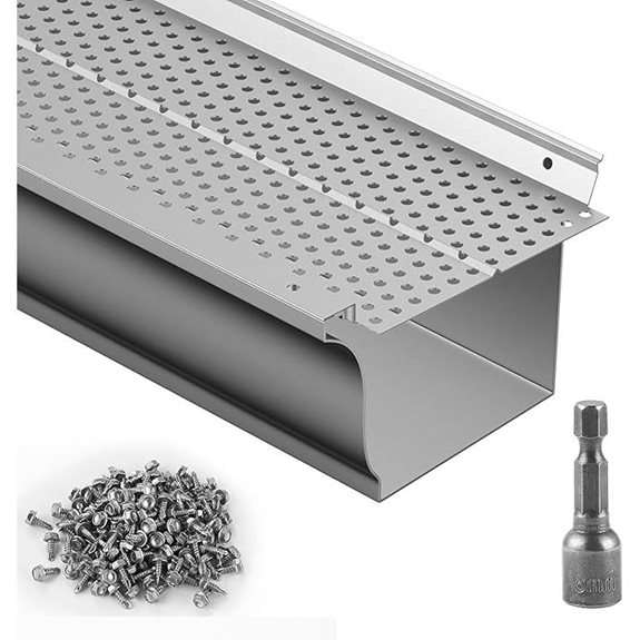 Vevor Gutter Guard Aluminum Leaf Filter 26 pcs