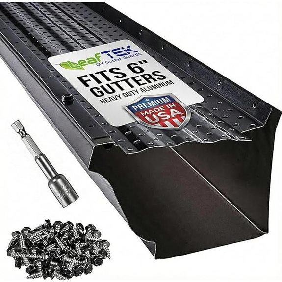 LeafTEK Aluminum Gutter Guard System (200 FT)