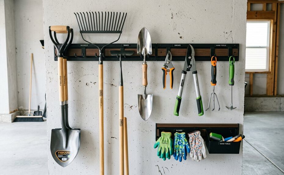 garden tool storage solutions