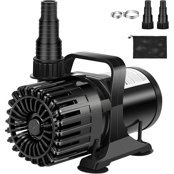 1800 GPH Pond Pump with Adjustable Outlet