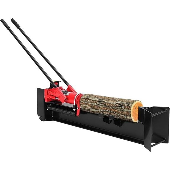 GarveeTech 12 T Hydraulic Log Splitter with Wheel