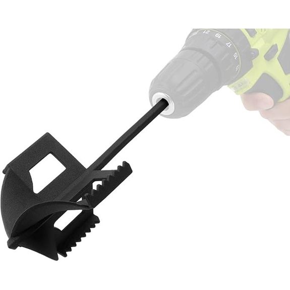 4-in-1 Garden Soil Tiller and Loosener Attachment