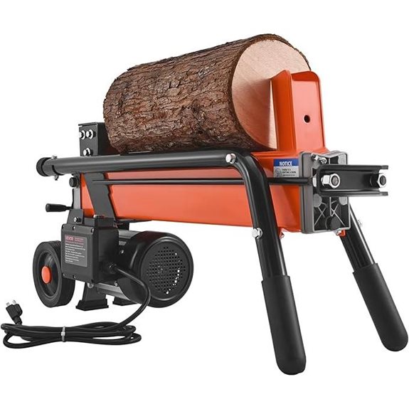 VEVOR Electric Log Splitter 6.5 Tons Portable