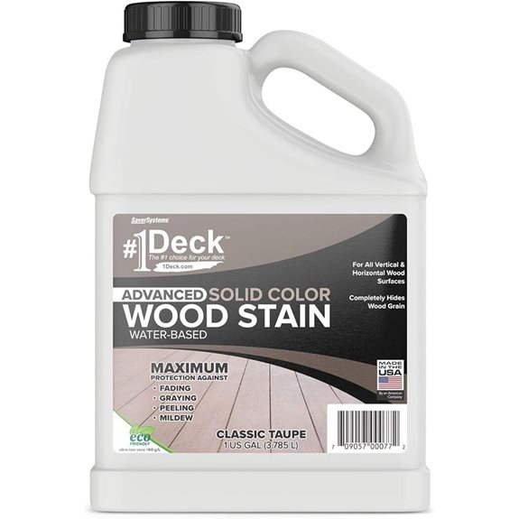 Premium Outdoor Wood Stain & Sealer – 1 Gal
