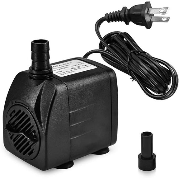 DOMICA 220GPH Quiet Submersible Fountain Pump