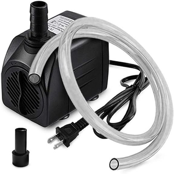 PULACO Small Submersible Pump for Fountains and Aquariums